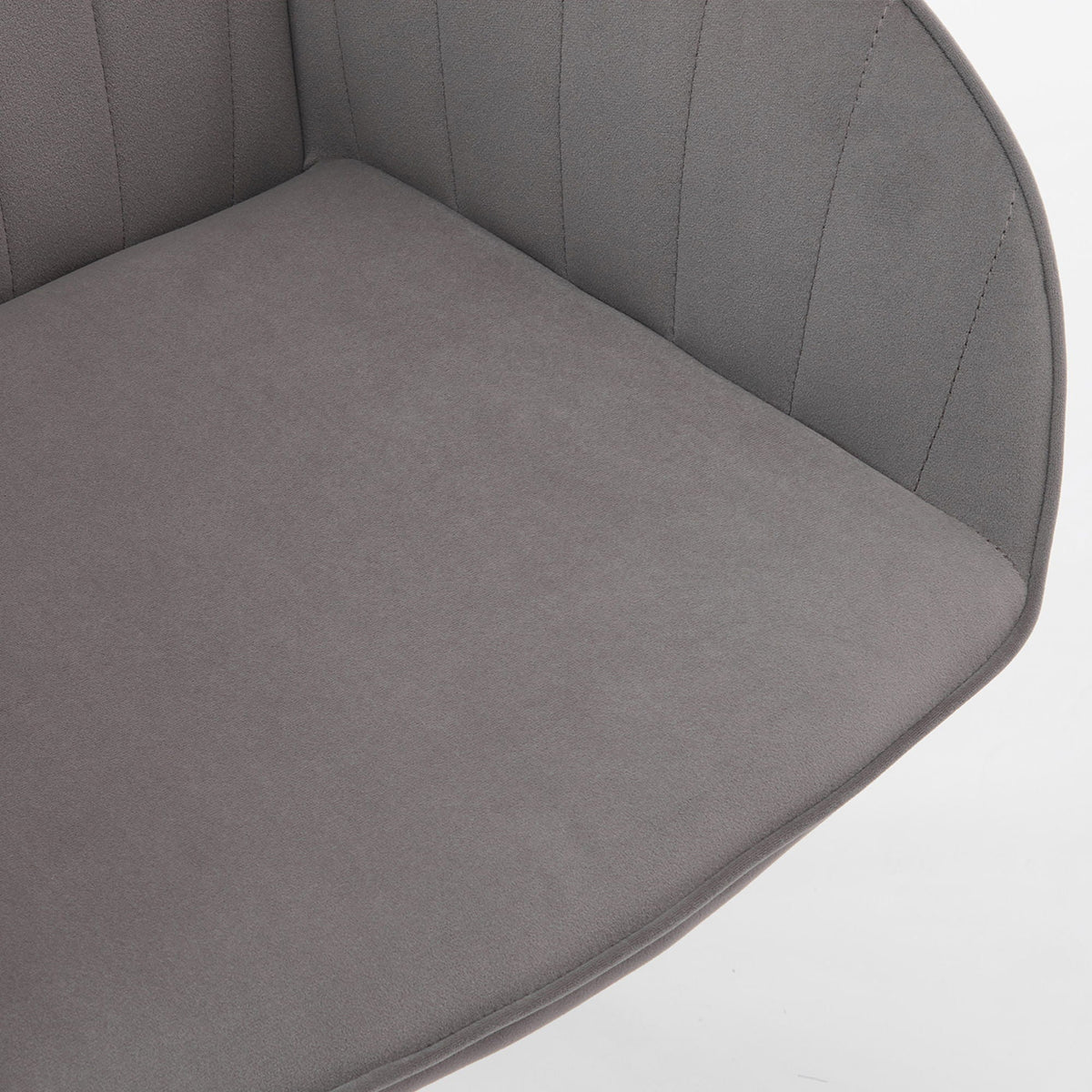 The SPRINT-E1 Velvet & Bouclé Brainstorming Swivel Chair