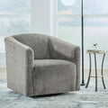 The SPRINT-R17 Bramner Luxe Faux-Fur Studio Swivel Chair