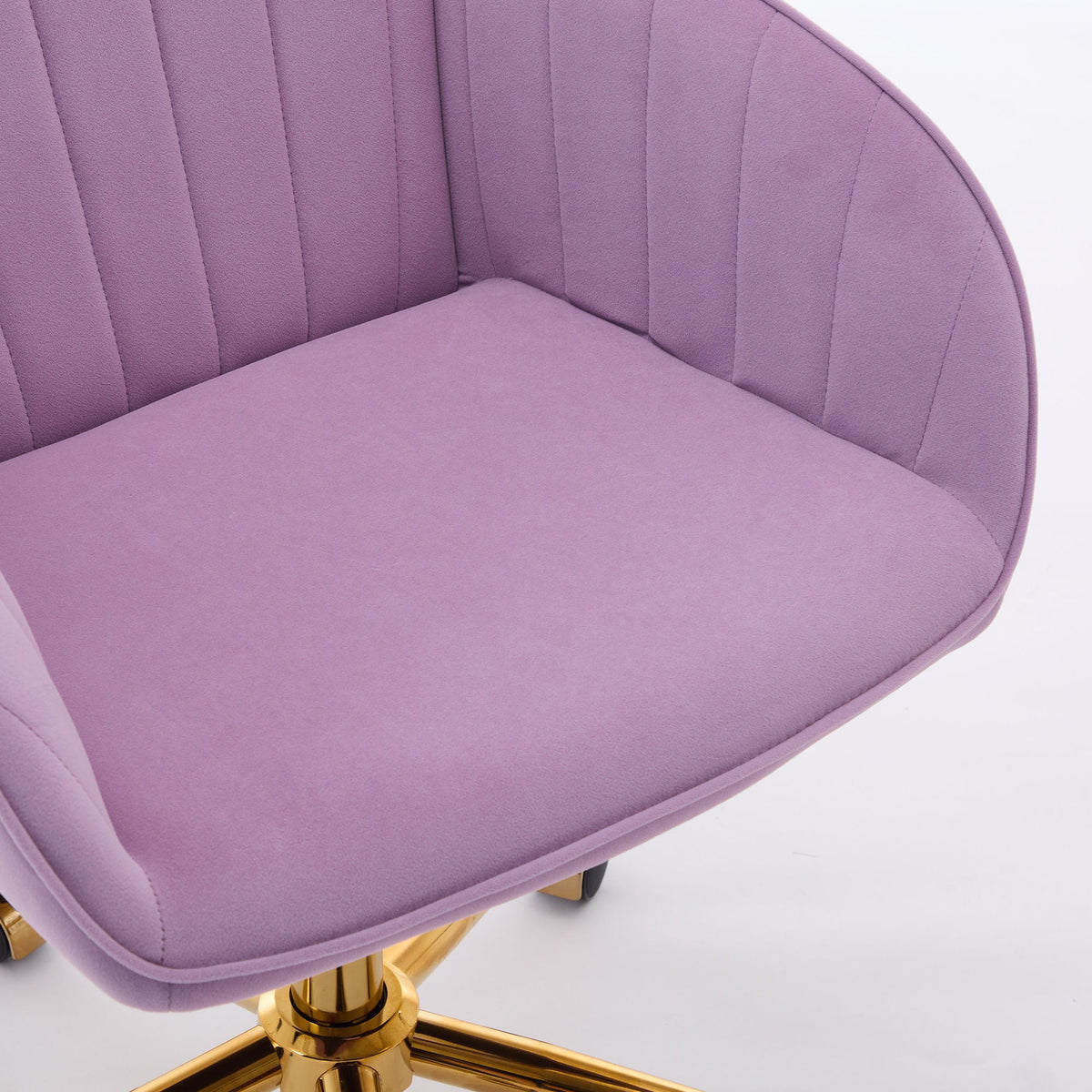 The SPRINT-E1 Velvet & Bouclé Brainstorming Swivel Chair