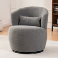 The SPRINT-R11 Teddy Plush Architectural Studio Swivel Chair