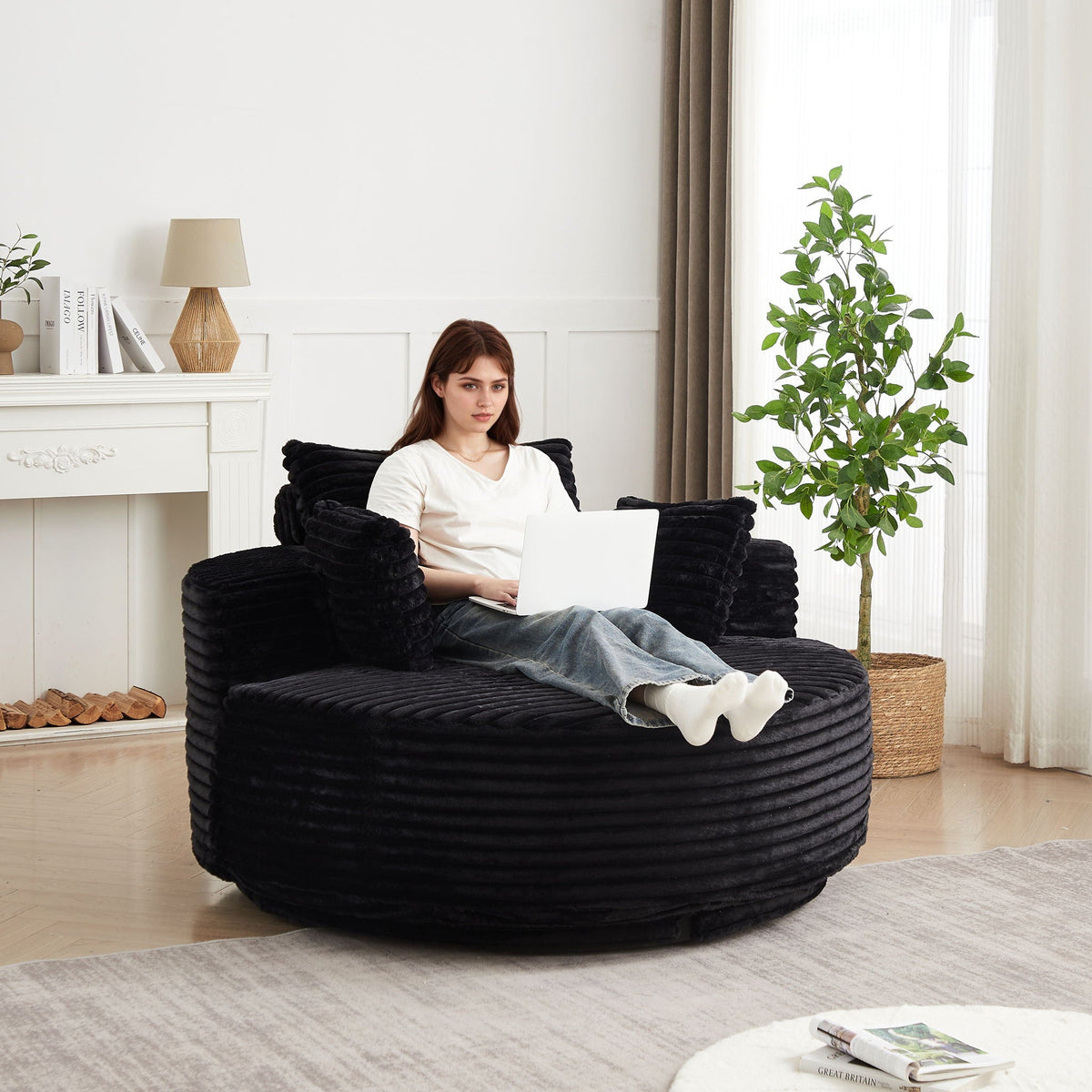 The SPRINT-R10 Sleeper Lounge Studio Swivel Chair