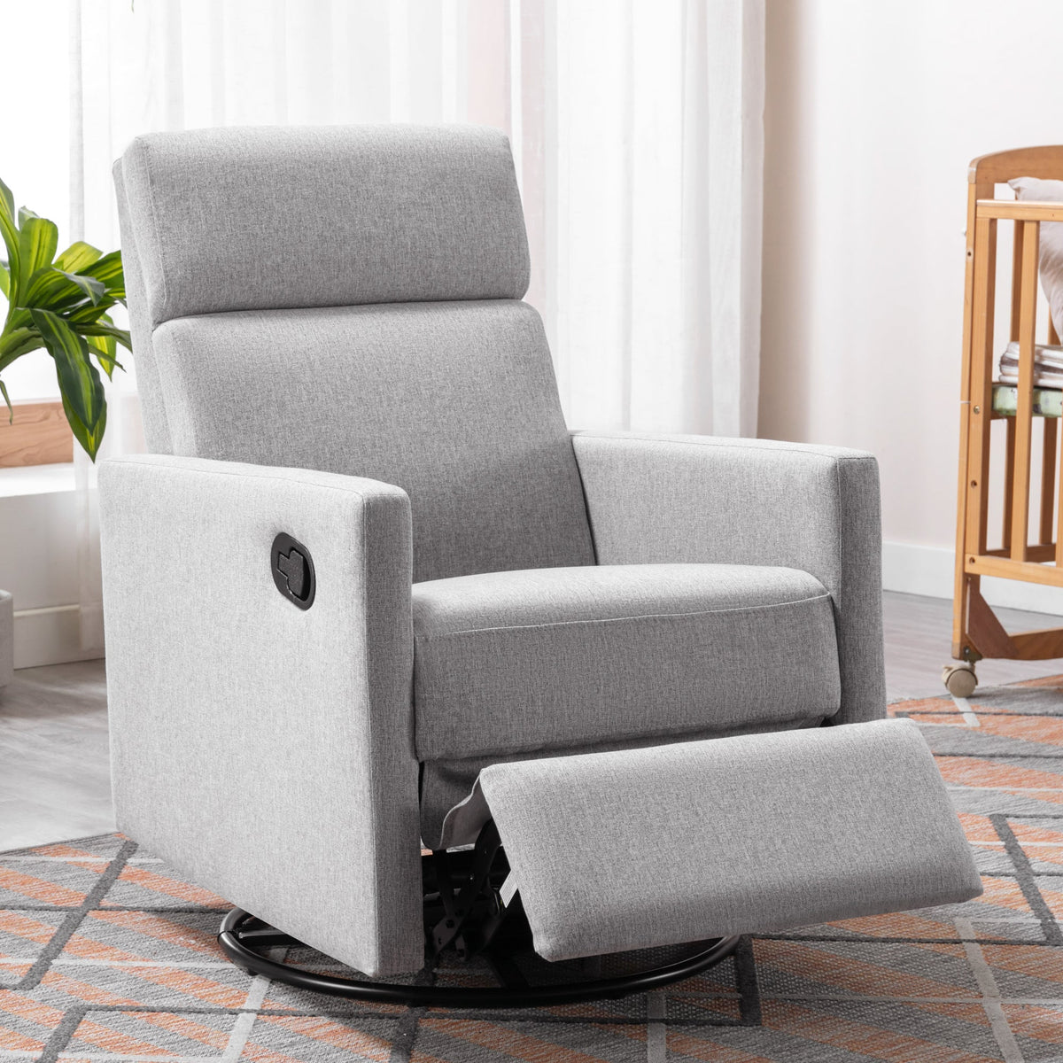 The SPRINT-R5 Multi-Function Glider & Recline Studio Swivel Chair