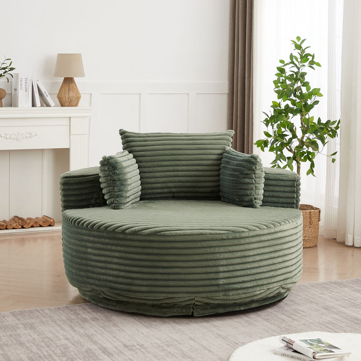 The SPRINT-R10 Sleeper Lounge Studio Swivel Chair