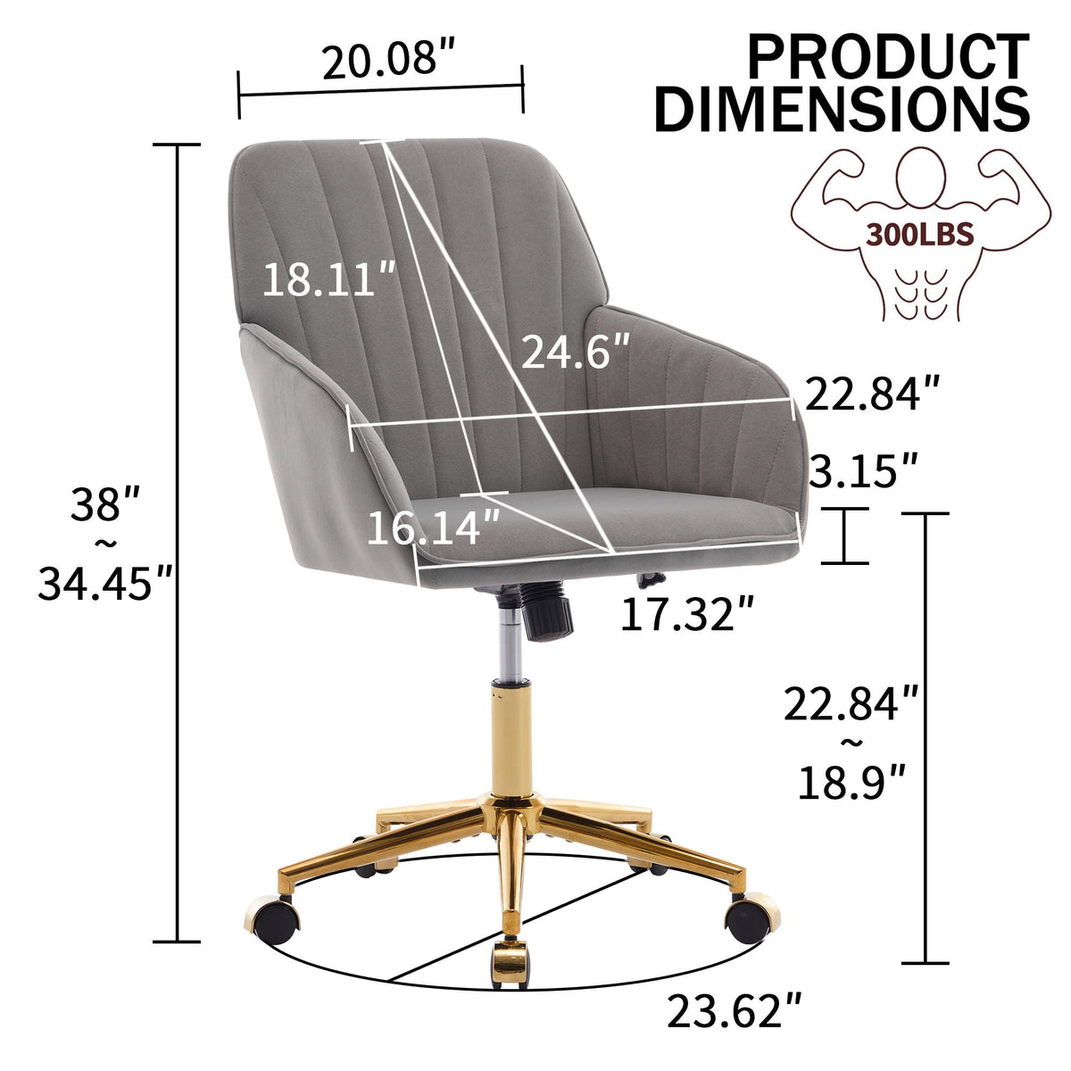 The SPRINT-E1 Velvet & Bouclé Brainstorming Swivel Chair