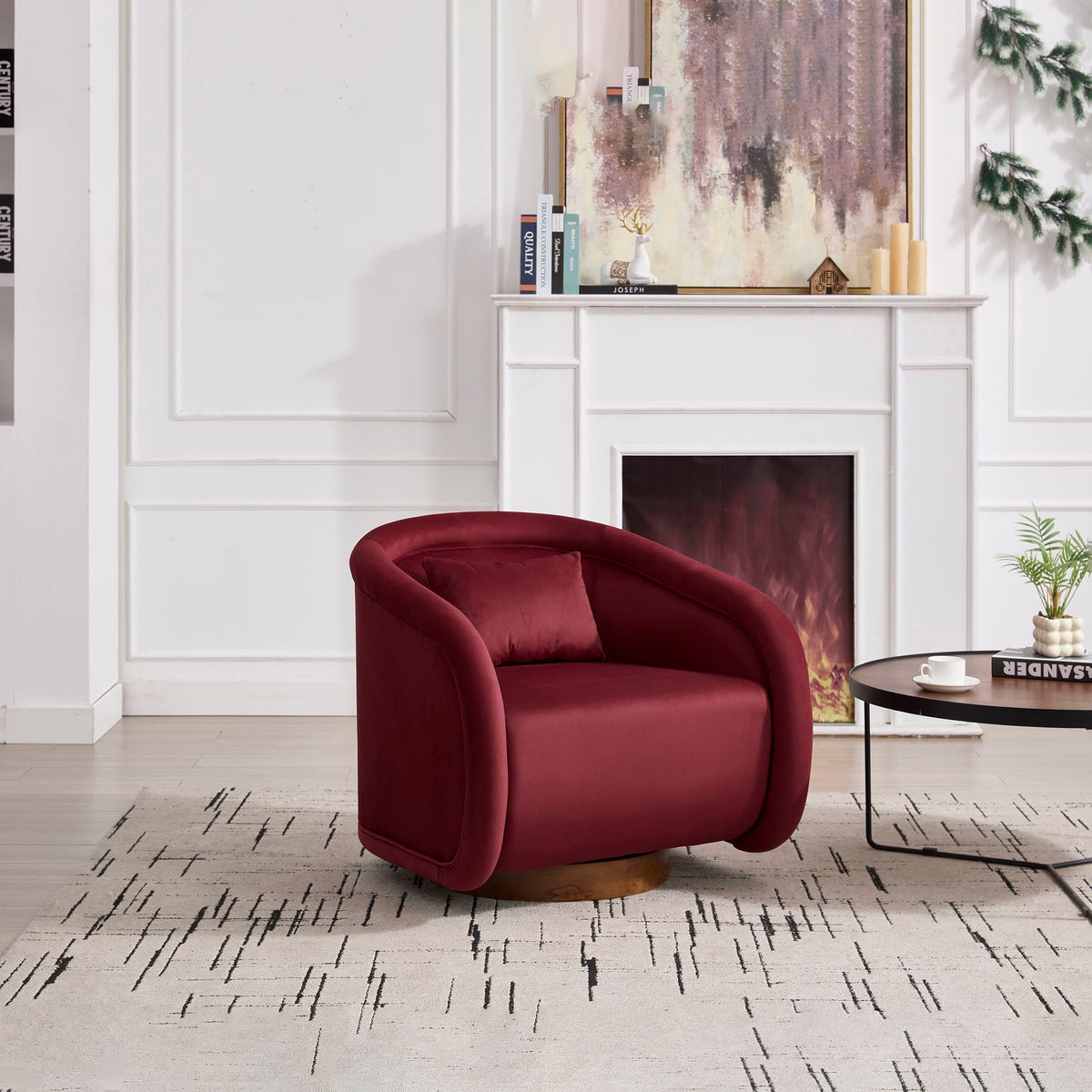 The SPRINT-R13 Modern Barrel Studio Swivel Chair
