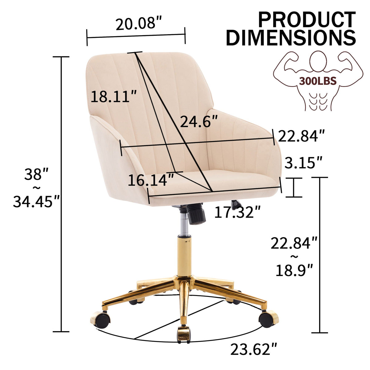 The SPRINT-E1 Velvet & Bouclé Brainstorming Swivel Chair