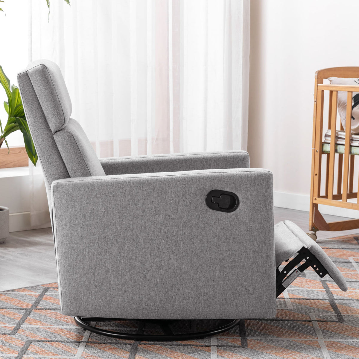 The SPRINT-R5 Multi-Function Glider & Recline Studio Swivel Chair