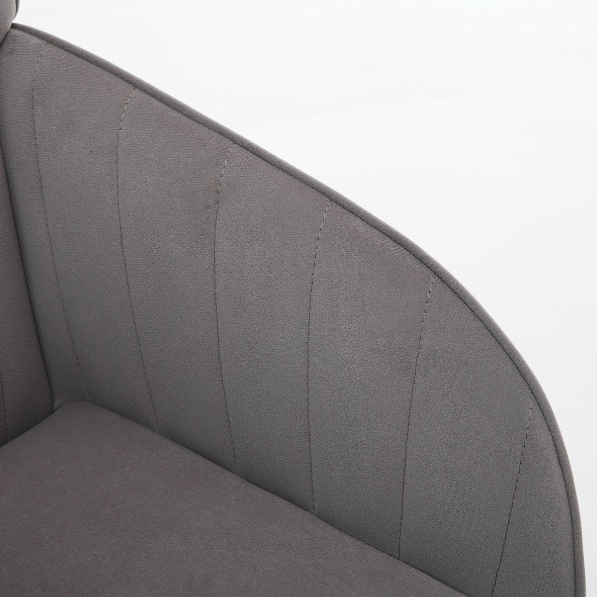 The SPRINT-E1 Velvet & Bouclé Brainstorming Swivel Chair