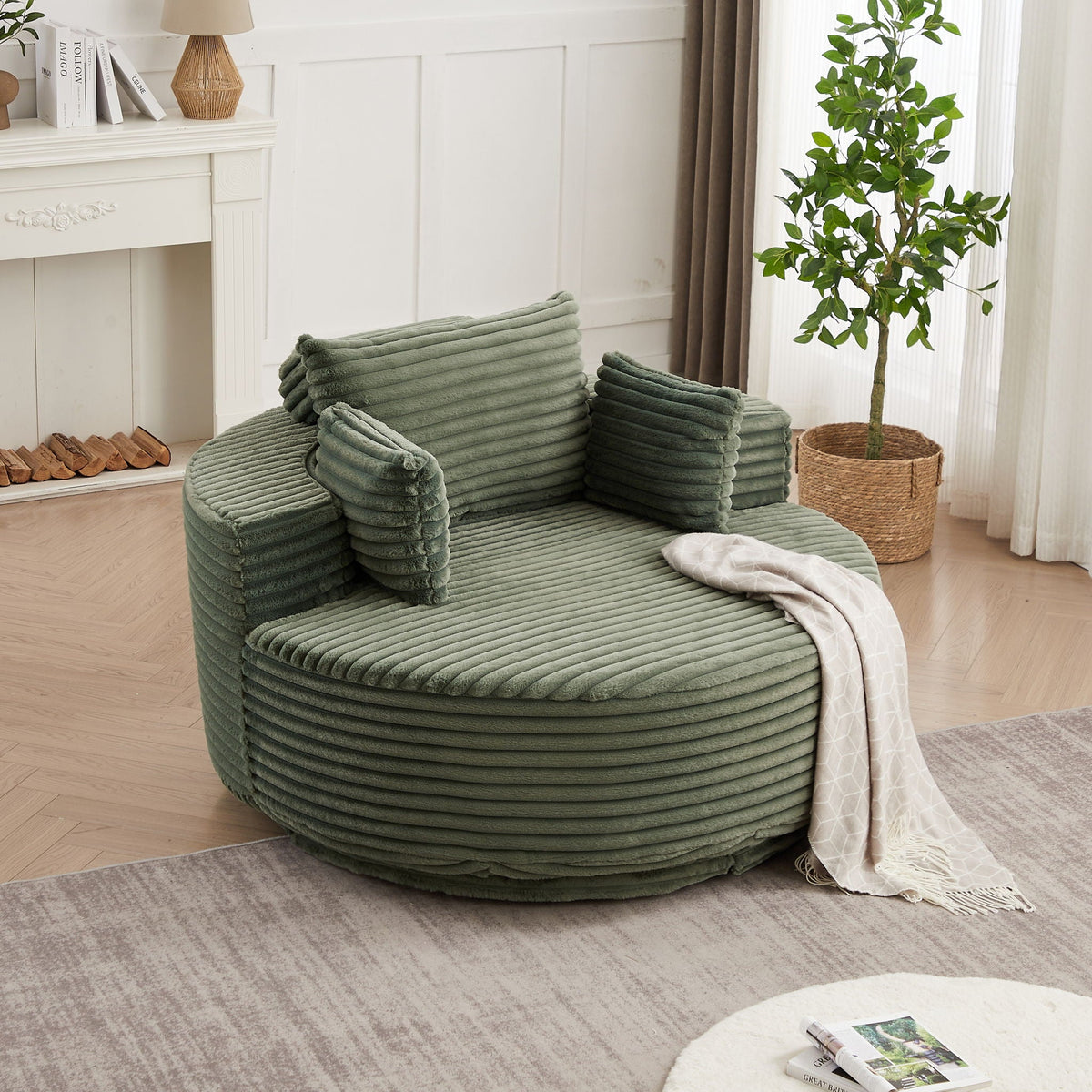 The SPRINT-R10 Sleeper Lounge Studio Swivel Chair