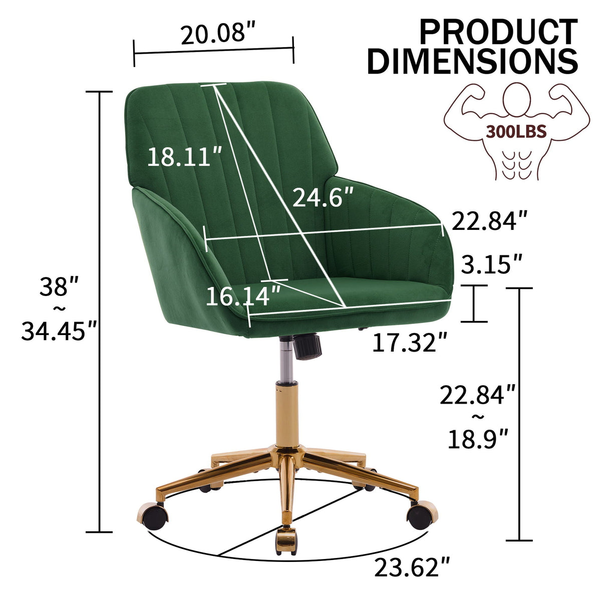 The SPRINT-E1 Velvet & Bouclé Brainstorming Swivel Chair