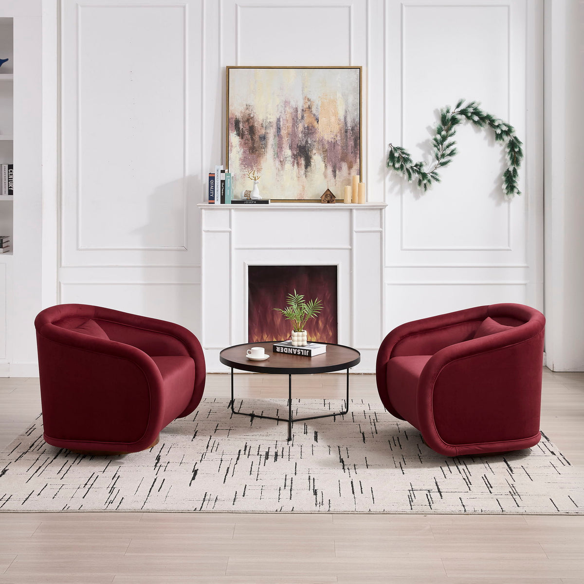 The SPRINT-R13 Modern Barrel Studio Swivel Chair