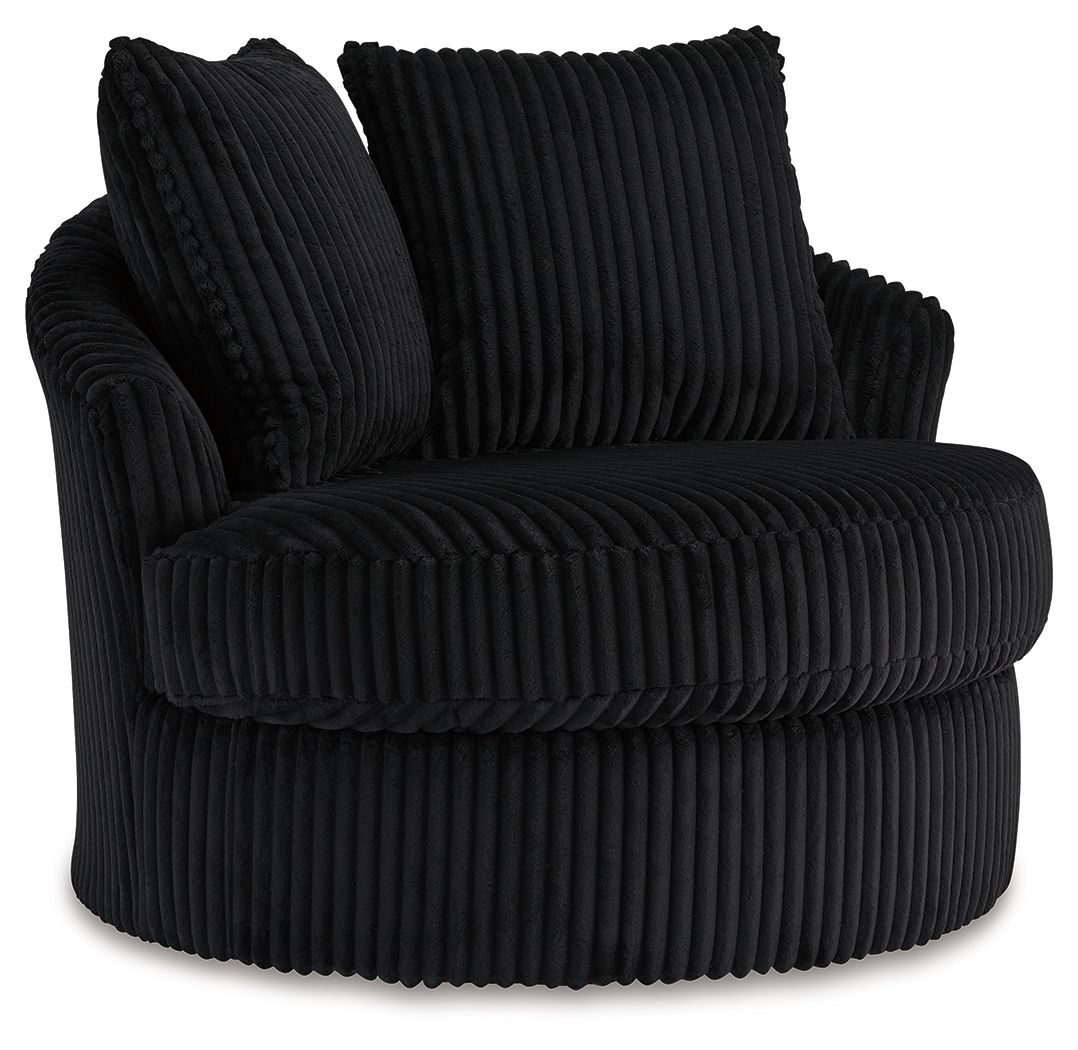 The SPRINT-R23 Gramwell Corduroy Studio Swivel Chair