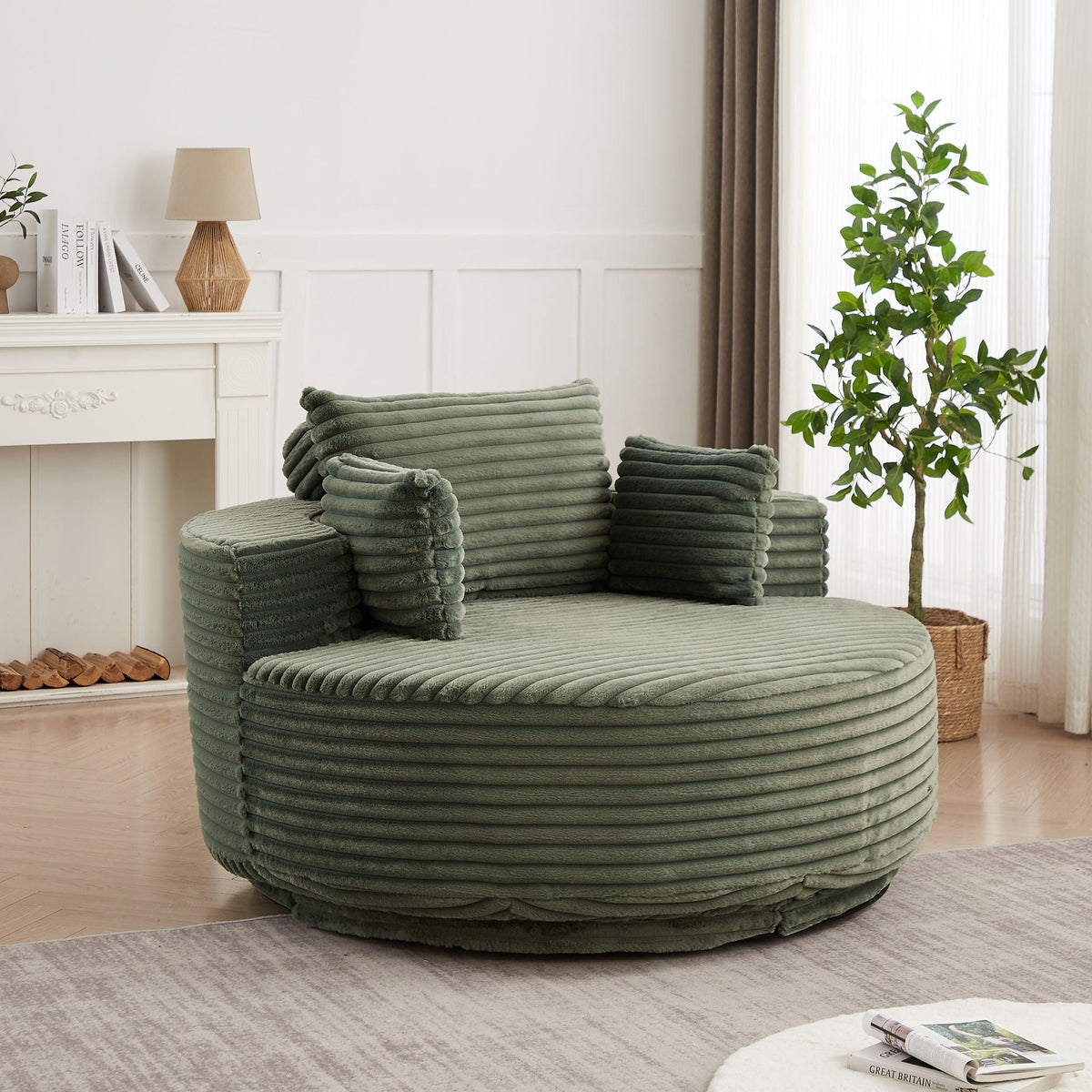 The SPRINT-R10 Sleeper Lounge Studio Swivel Chair
