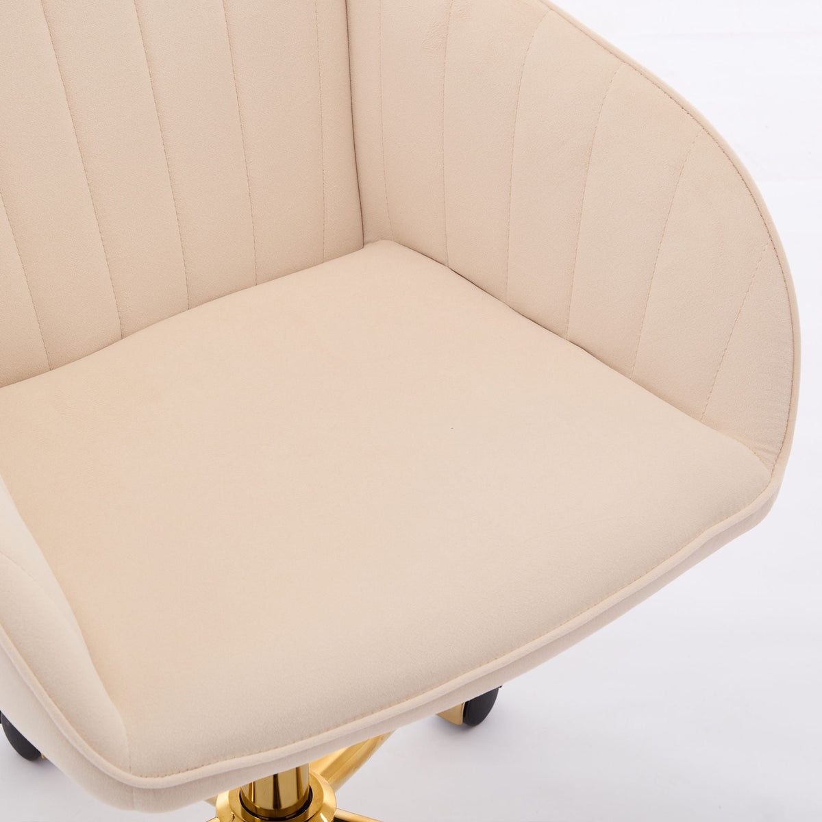 The SPRINT-E1 Velvet & Bouclé Brainstorming Swivel Chair