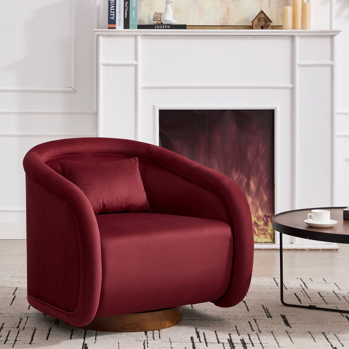 The SPRINT-R13 Modern Barrel Studio Swivel Chair
