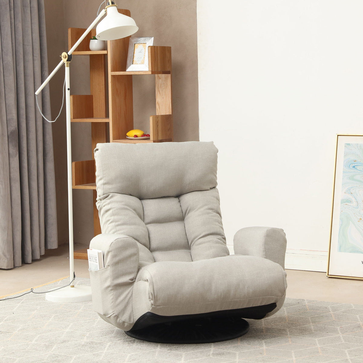 The SPRINT-R4 Adjustable Recline Studio Lounge Swivel Chair