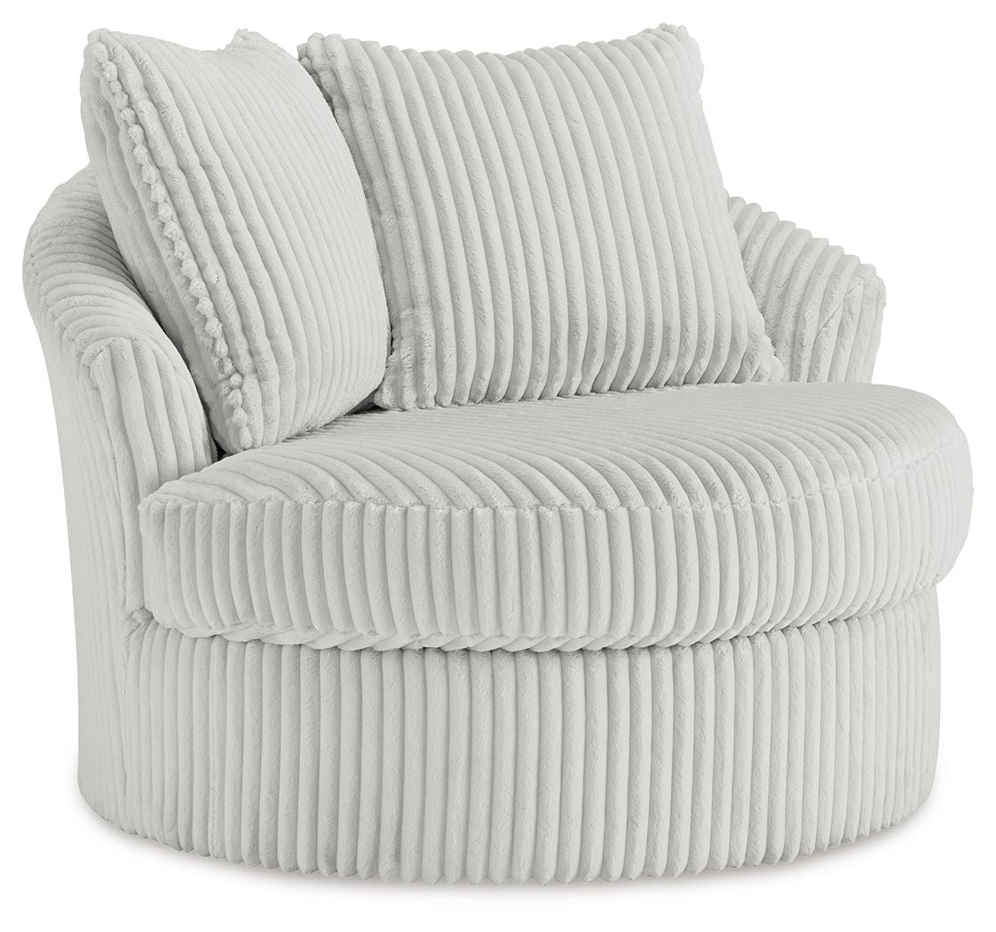 The SPRINT-R23 Gramwell Corduroy Studio Swivel Chair
