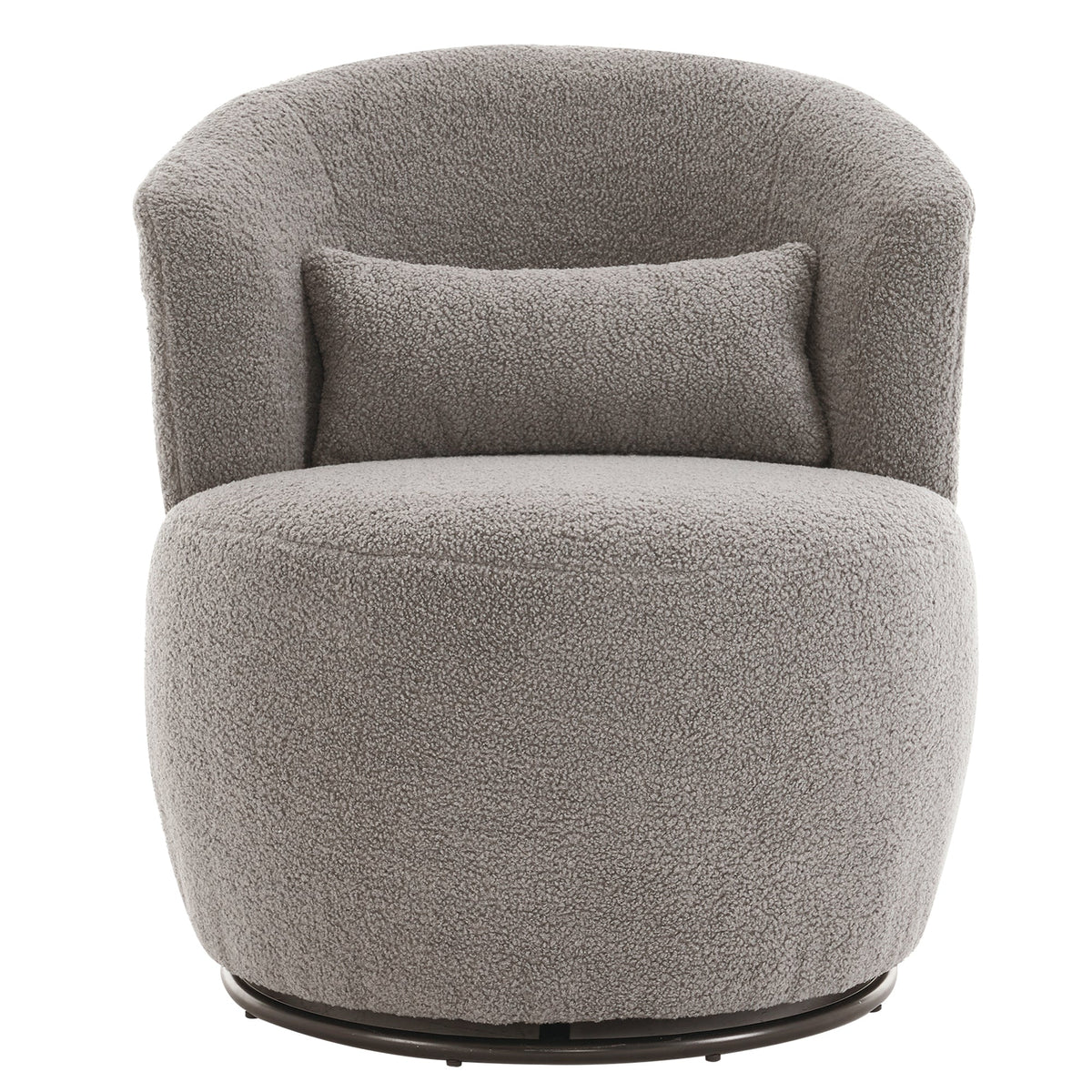The SPRINT-R11 Teddy Plush Architectural Studio Swivel Chair