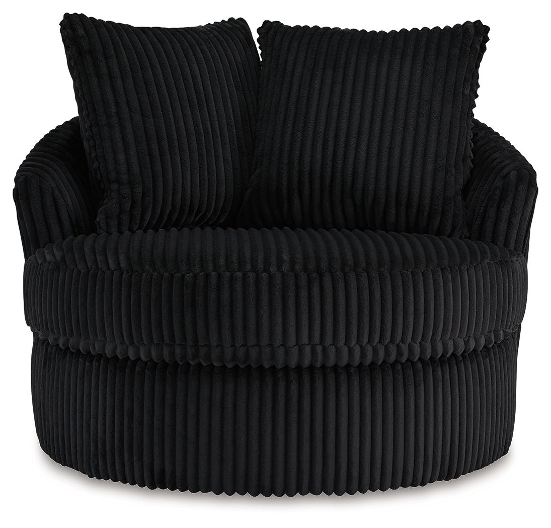 The SPRINT-R23 Gramwell Corduroy Studio Swivel Chair