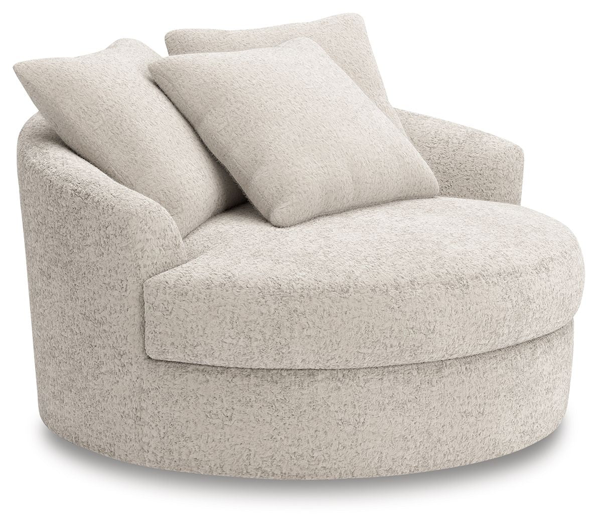 The SPRINT-R22 Cuddle Plush Oversized Studio Swivel Nest