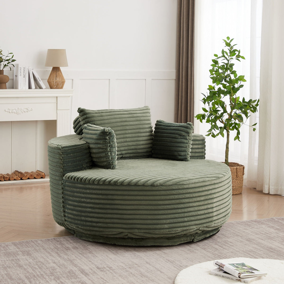 The SPRINT-R10 Sleeper Lounge Studio Swivel Chair