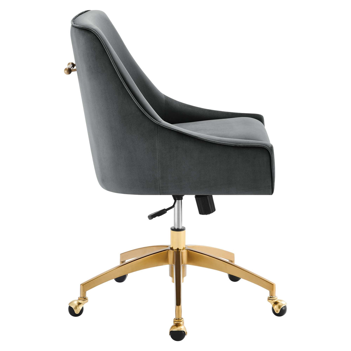 The SPRINT-E10 Discern Performance Velvet Studio Swivel Chair