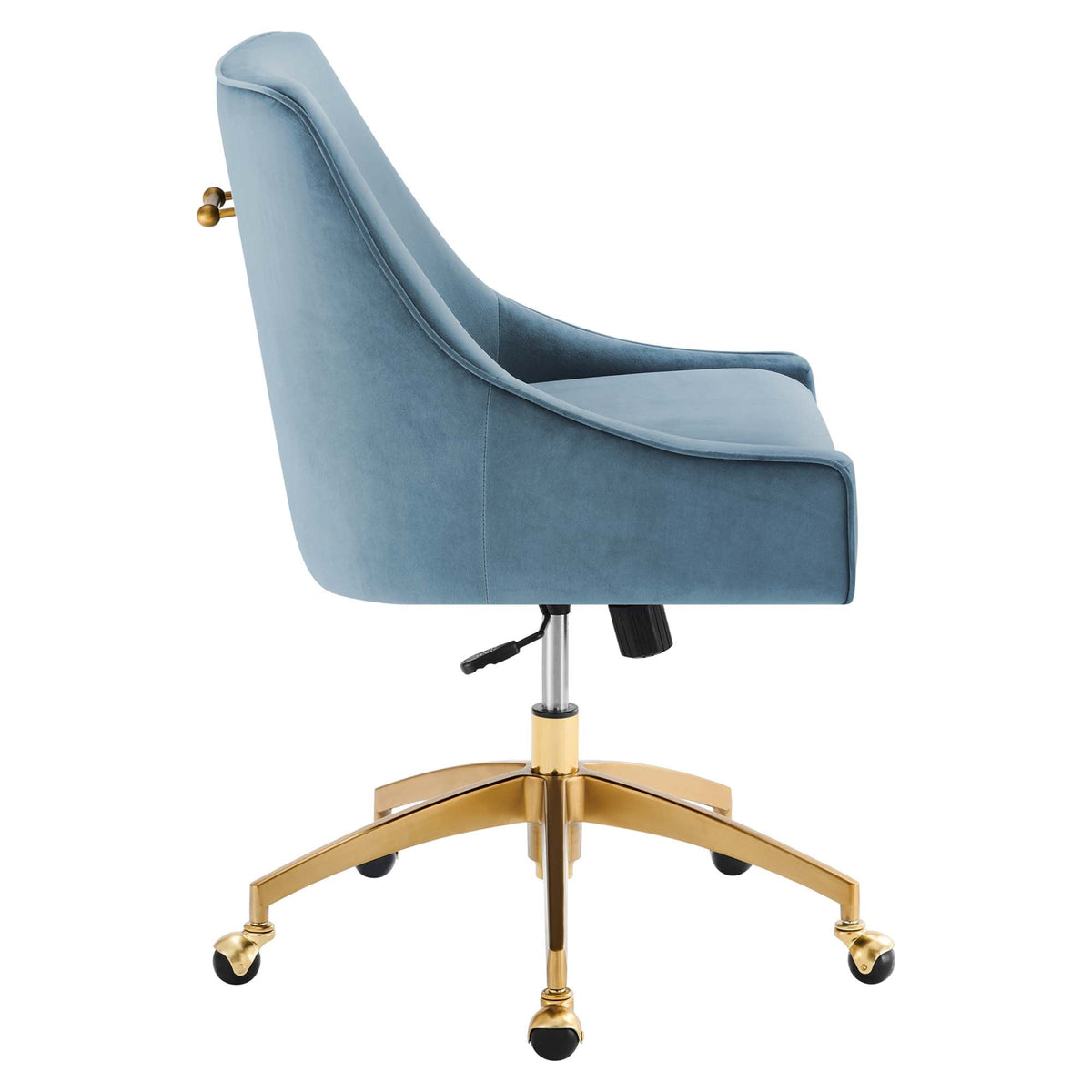 The SPRINT-E10 Discern Performance Velvet Studio Swivel Chair