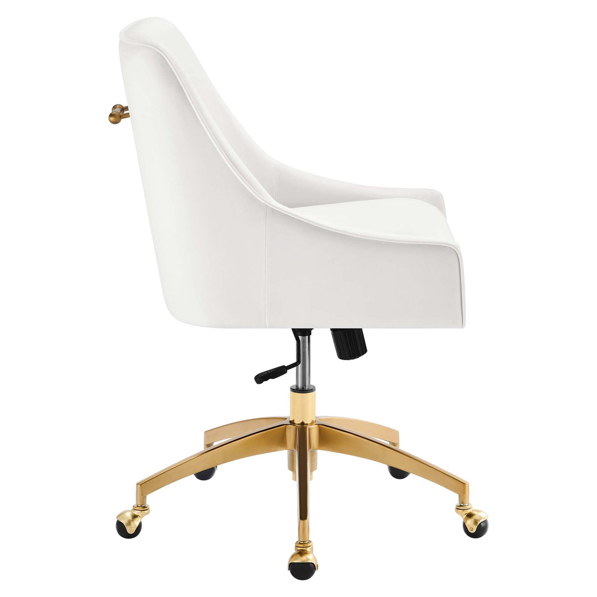 The SPRINT-E10 Discern Performance Velvet Studio Swivel Chair