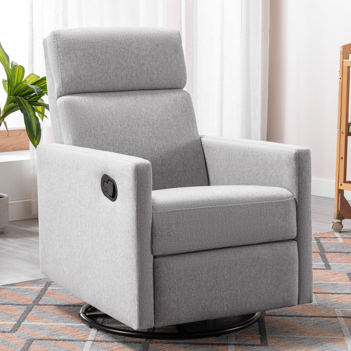 The SPRINT-R5 Multi-Function Glider & Recline Studio Swivel Chair