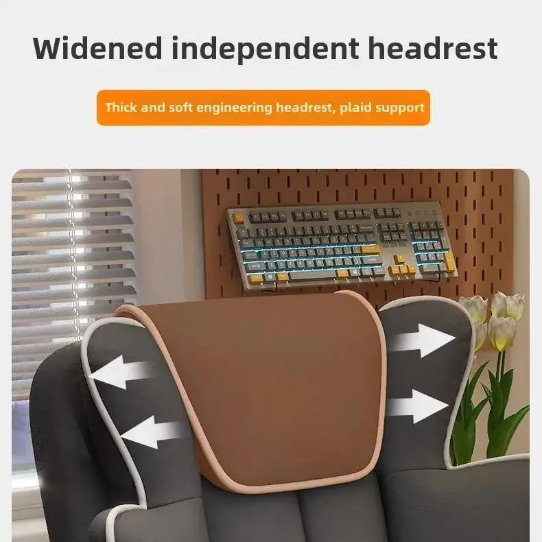 Voice Gaming Chair Comfortable Office Home Computer Gaming Sofa Chair Work Study Backhear Swivel Chair