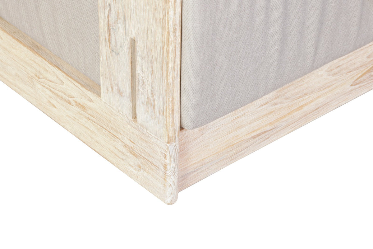 Paradiso Outdoor Solid Teak Wood Natural Look Swivel Chair
