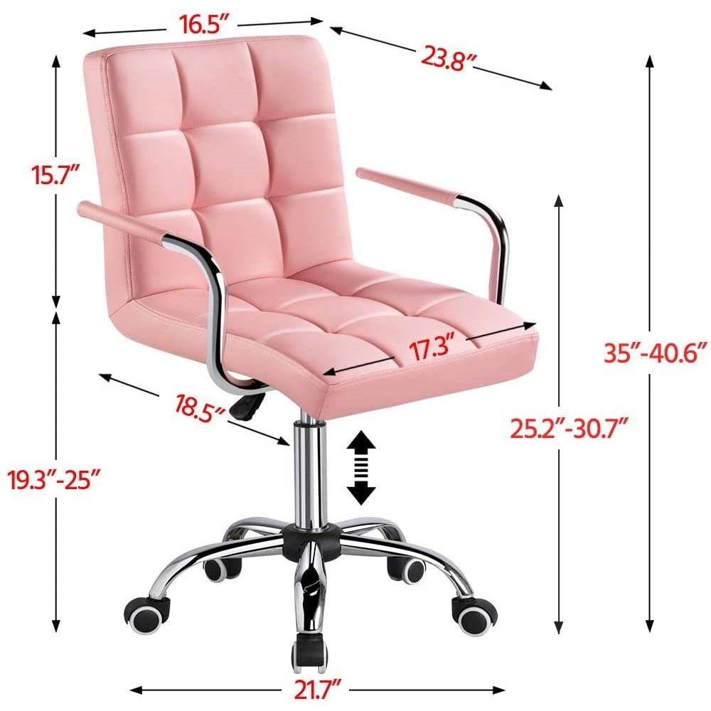 The SPRINT-E3 Modern Leatherette & Chrome Swivel Studio Chair