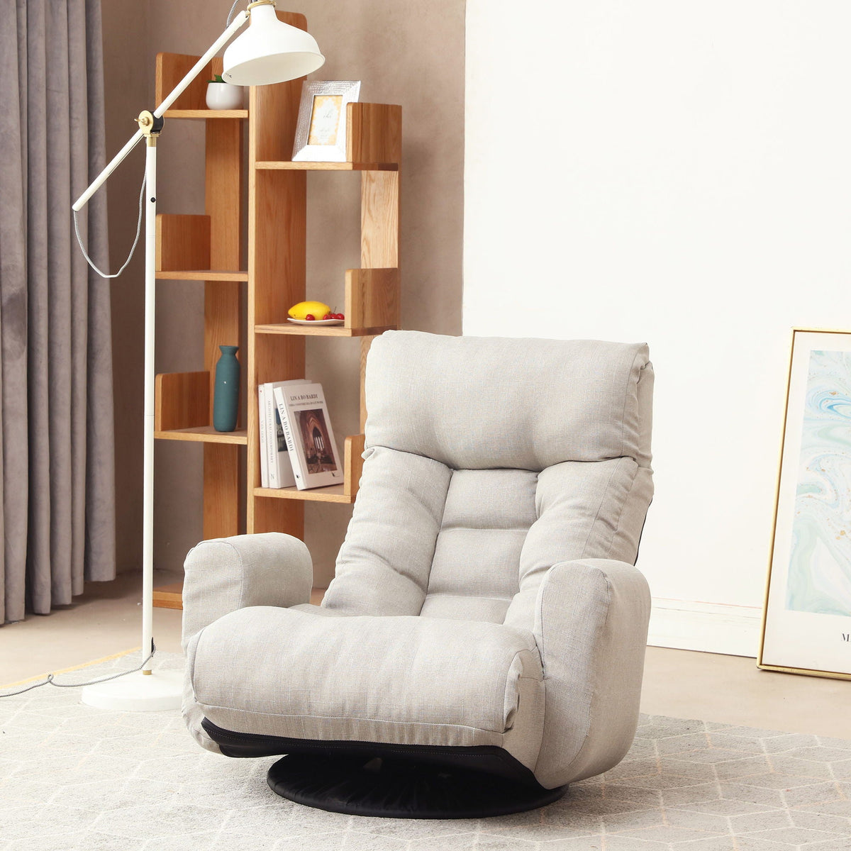 The SPRINT-R4 Adjustable Recline Studio Lounge Swivel Chair