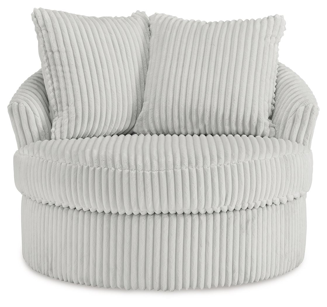 The SPRINT-R23 Gramwell Corduroy Studio Swivel Chair
