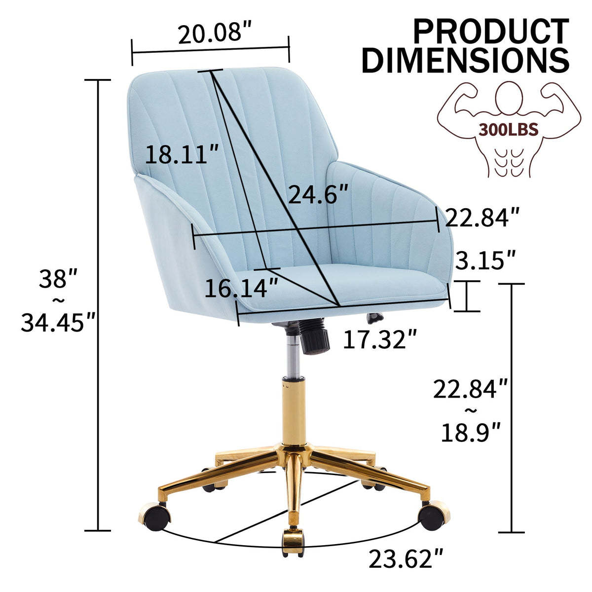 The SPRINT-E1 Velvet & Bouclé Brainstorming Swivel Chair