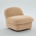 The SPRINT-R1 Pumpkin Sculptural Studio Swivel Chair