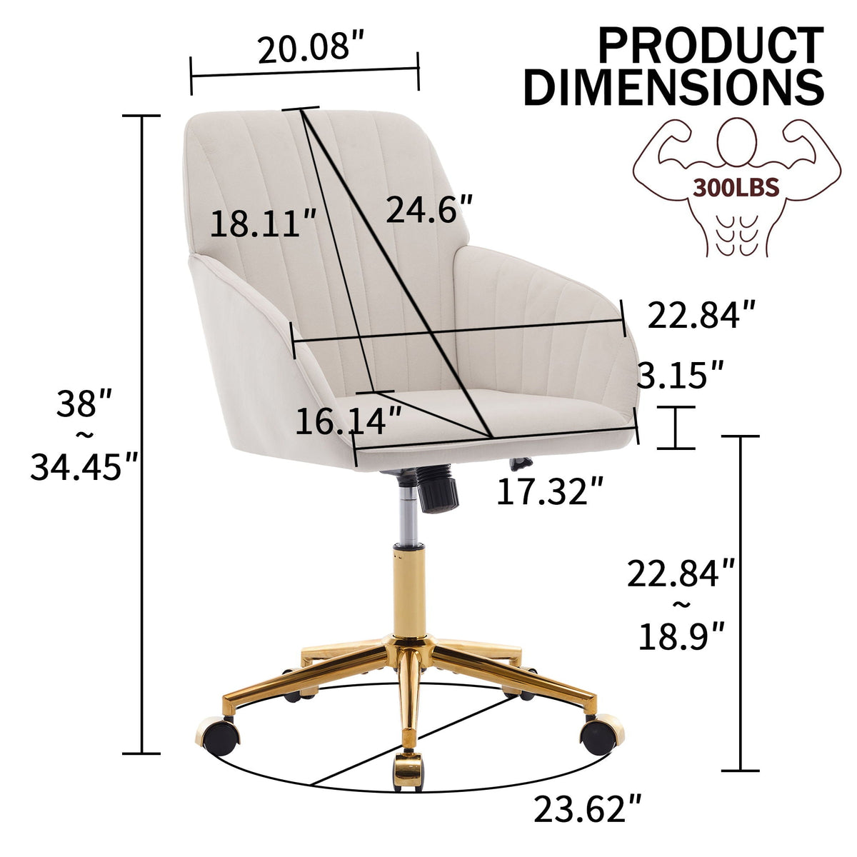 The SPRINT-E1 Velvet & Bouclé Brainstorming Swivel Chair
