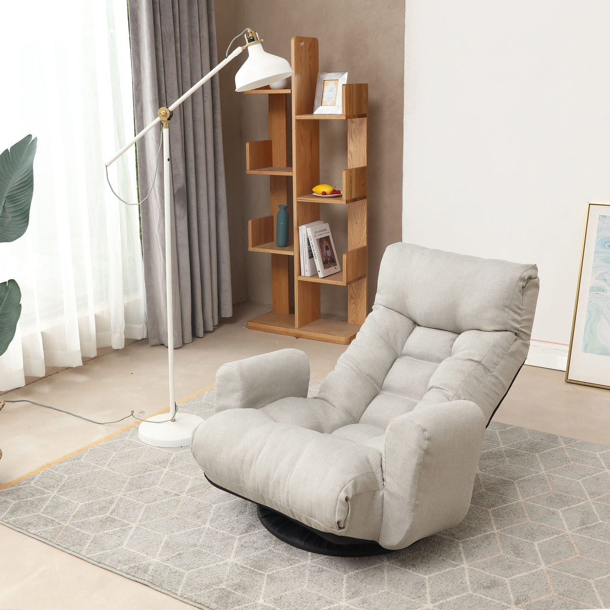 The SPRINT-R4 Adjustable Recline Studio Lounge Swivel Chair