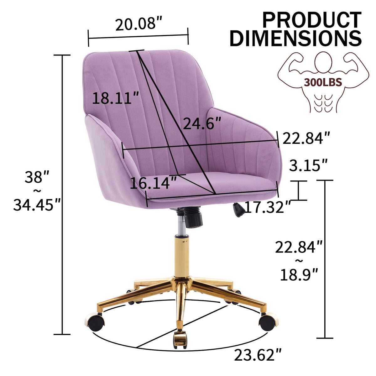 The SPRINT-E1 Velvet & Bouclé Brainstorming Swivel Chair