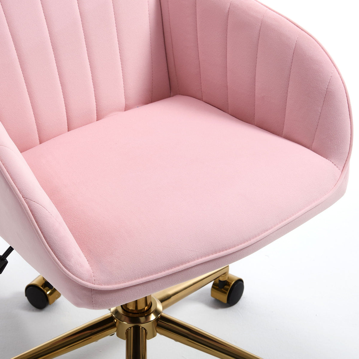 The SPRINT-E1 Velvet & Bouclé Brainstorming Swivel Chair