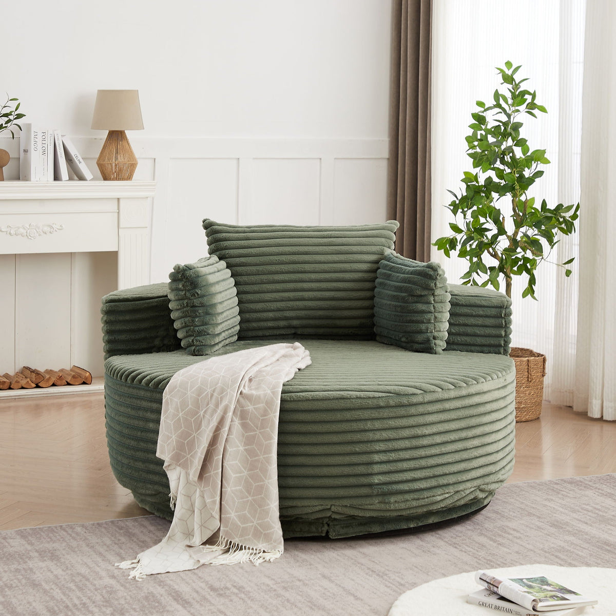 The SPRINT-R10 Sleeper Lounge Studio Swivel Chair