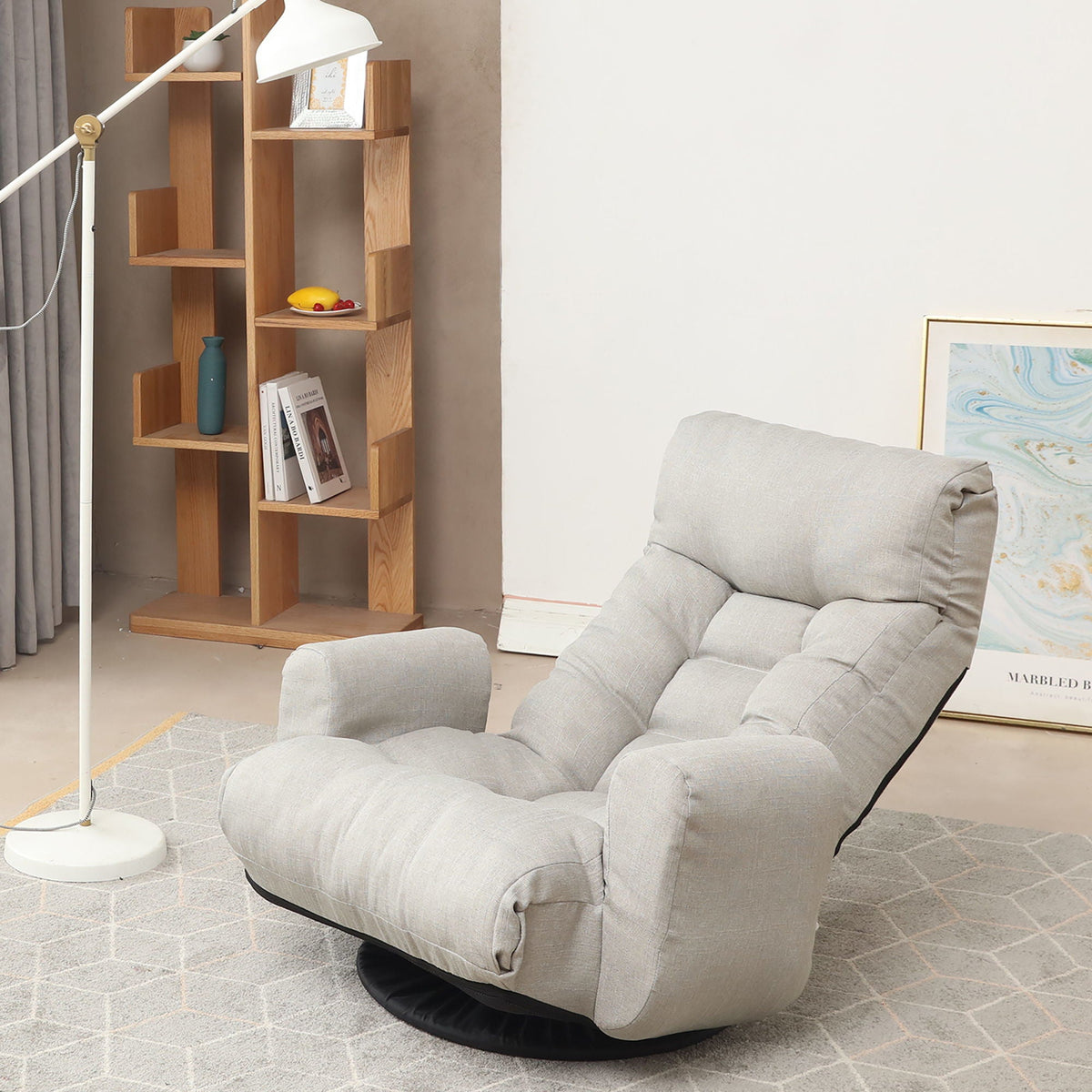 The SPRINT-R4 Adjustable Recline Studio Lounge Swivel Chair
