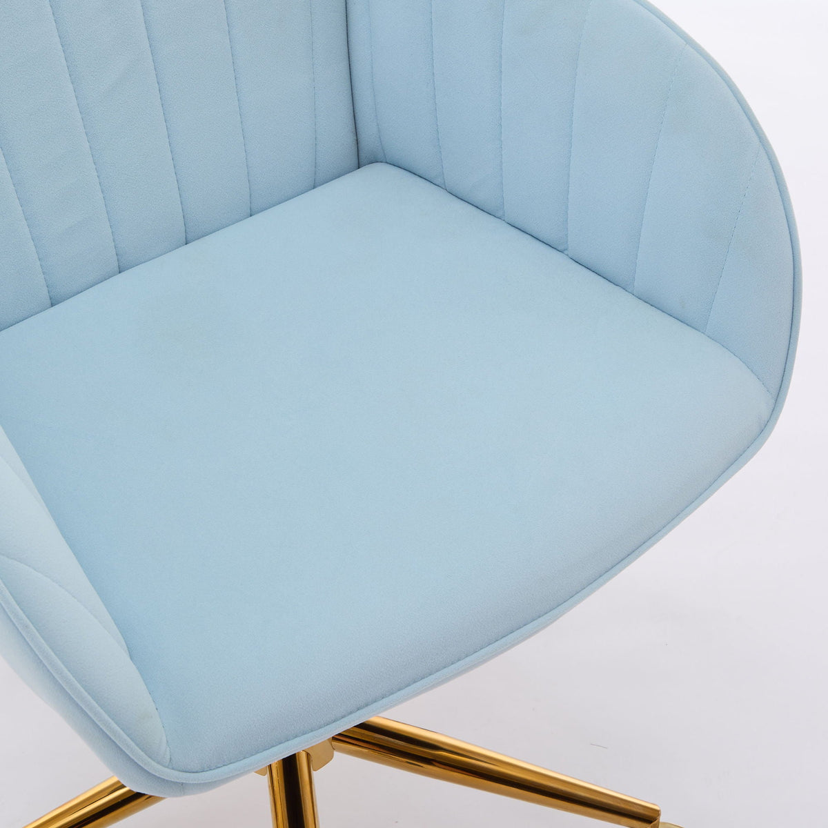 The SPRINT-E1 Velvet & Bouclé Brainstorming Swivel Chair