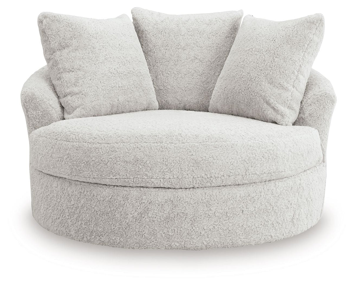 The SPRINT-R22 Cuddle Plush Oversized Studio Swivel Nest
