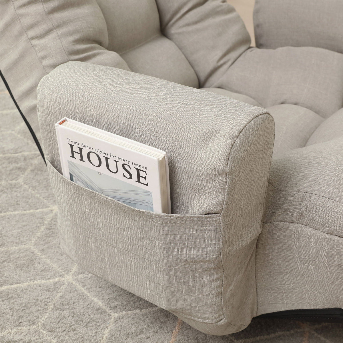 The SPRINT-R4 Adjustable Recline Studio Lounge Swivel Chair
