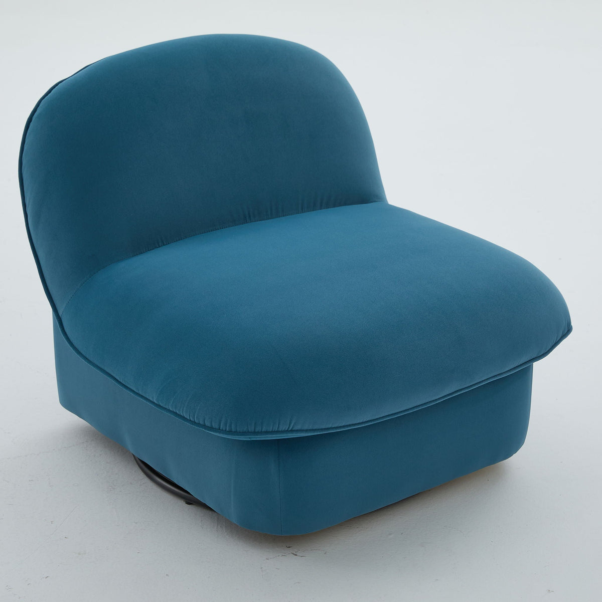 The SPRINT-R1 Pumpkin Sculptural Studio Swivel Chair