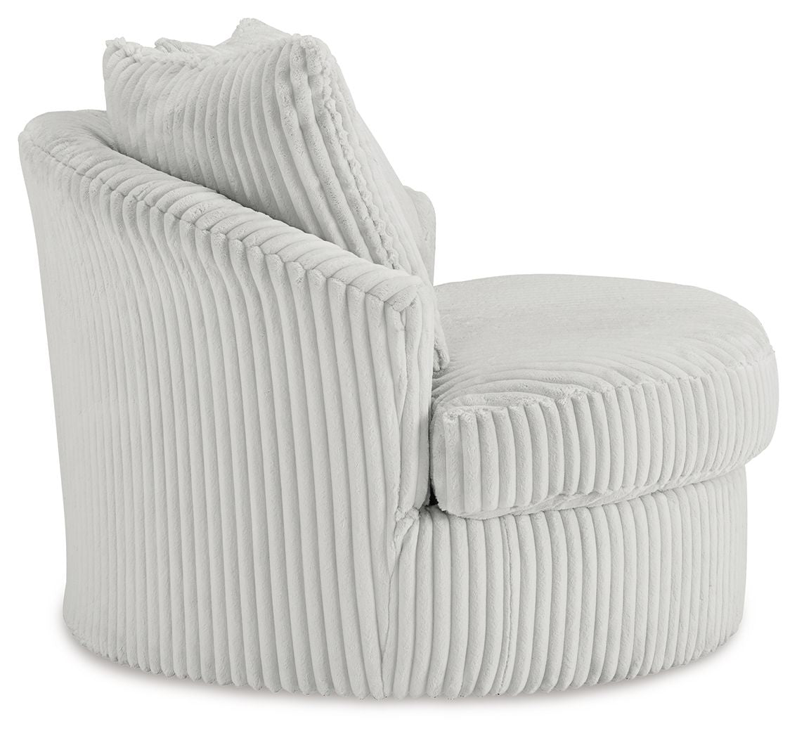 The SPRINT-R23 Gramwell Corduroy Studio Swivel Chair
